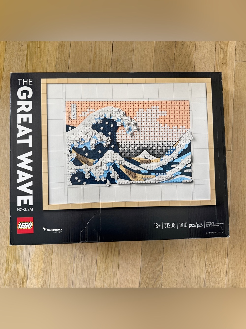 Unopened LEGO Art Hokusai Kit - The Great Wave